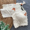 Khadi 2 Pure Cotton Thread N Embroidery Work Blouses Wholesale Market In Surat